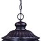 Homeroots 24.5 x 11.25 x 11.25 in. Naples 3-Light Marbelized Mahogany Hanging Light 397971 - alternate 4